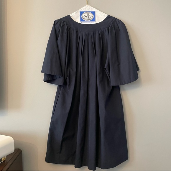 Tuckernuck Pomander Place Deep Navy Finley Flutter Sleeve Dress - Picture 8 of 8